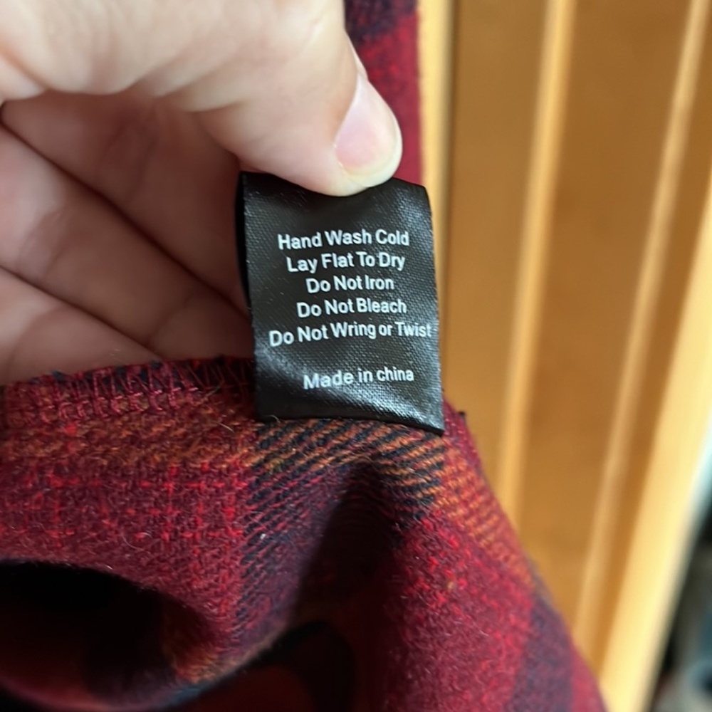 Pol Girl Next Door FlyAway Duster in Plaid sz M EUC $119R - Picture 8 of 10